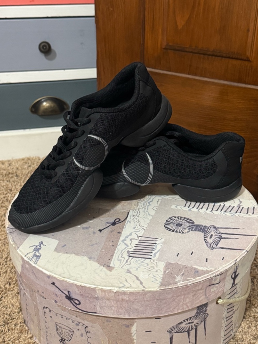 Bloch Women’s Black Athletic Dance Sneakers